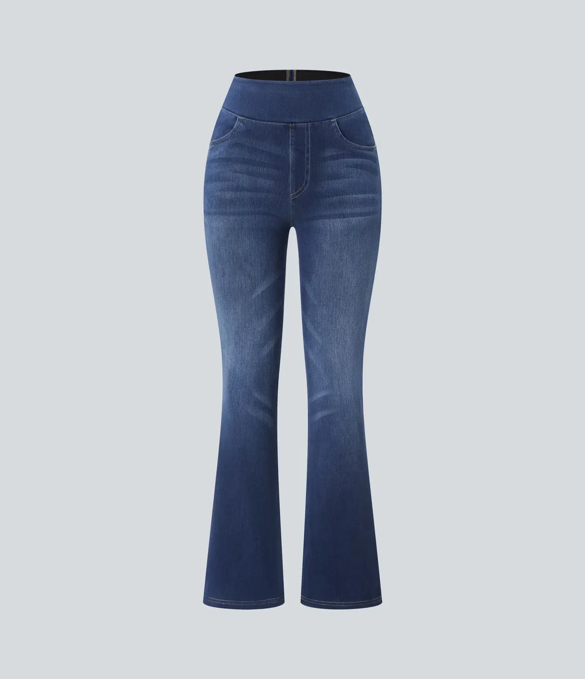 Judi | Comfortable High Waisted Bootcut Jeans with Four-Way Stretch
