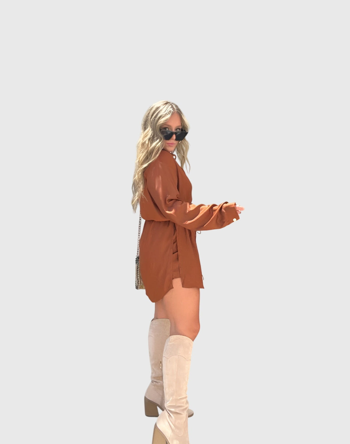 Nova | Elegant Effortless Romper Dress with Built-In Dressy Shorts