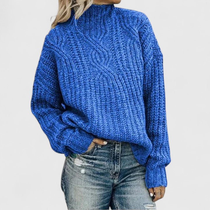 Aerynna | Cozy Cable Knit Sweater for Fall