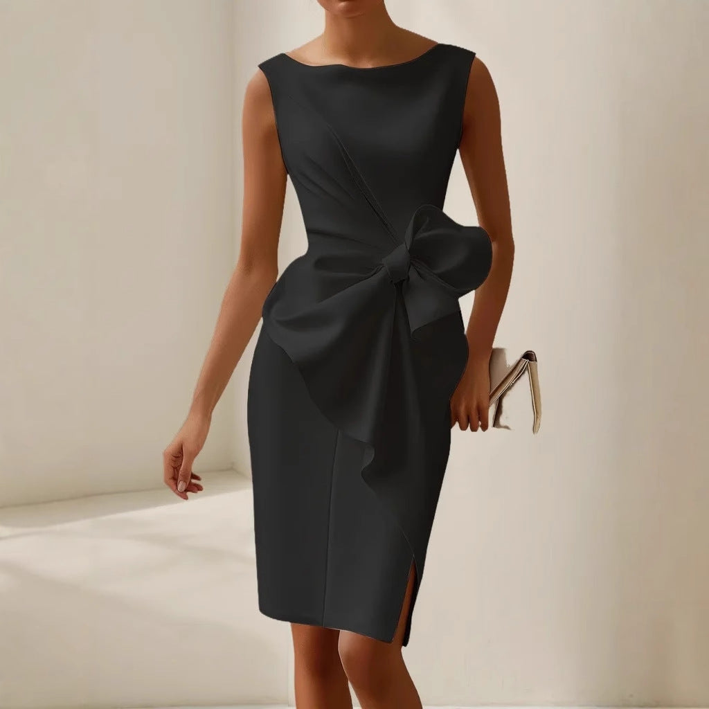 Adelina | Elegant Sleeveless Wedding Guest Dress for Women