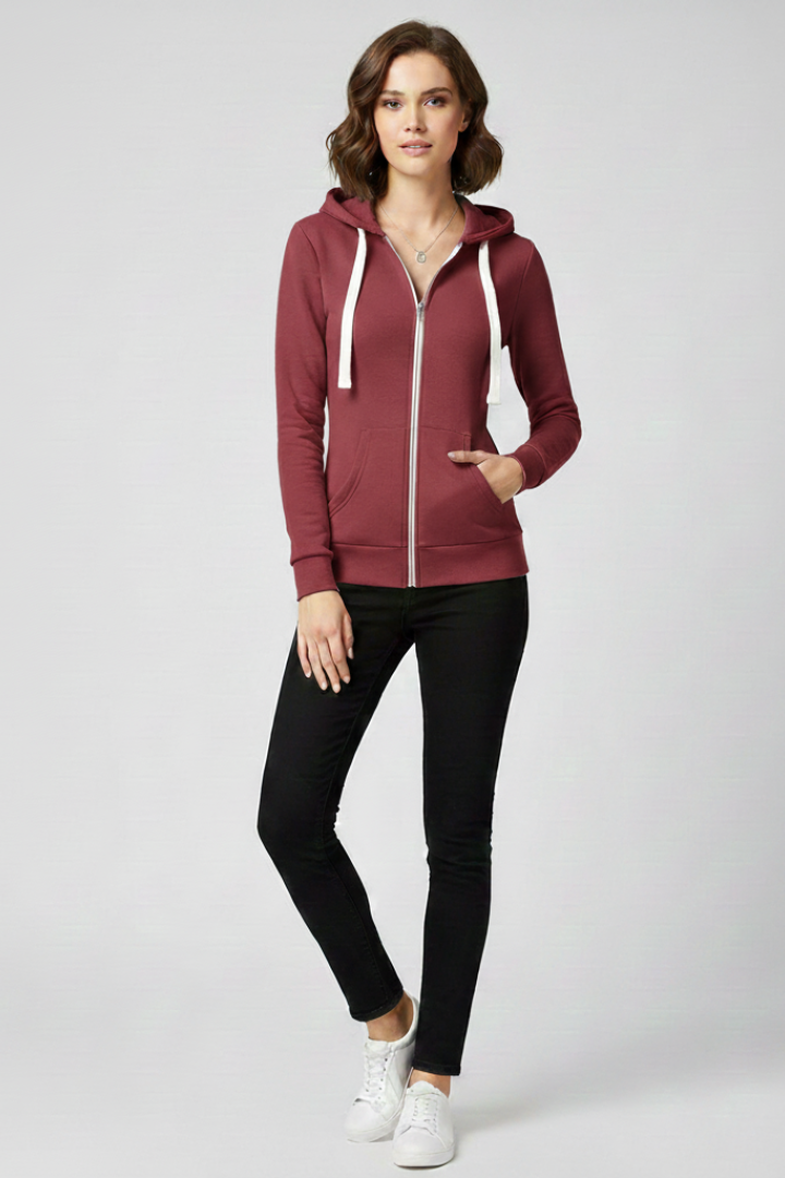 Gracy | Cozy Zip Up Hoodie with Kangaroo Pockets