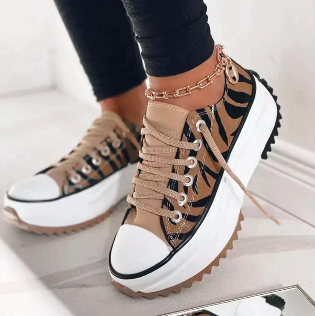 Emery | Edgy Cushioned Sneakers with Arch Support and Impact Padding