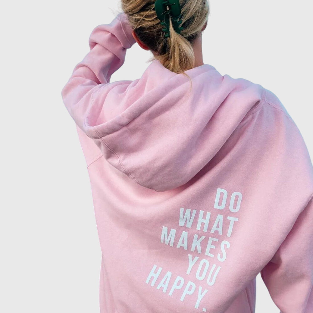 Lucy | Breathable Cozy Oversized Graphic Hoodie For Fall