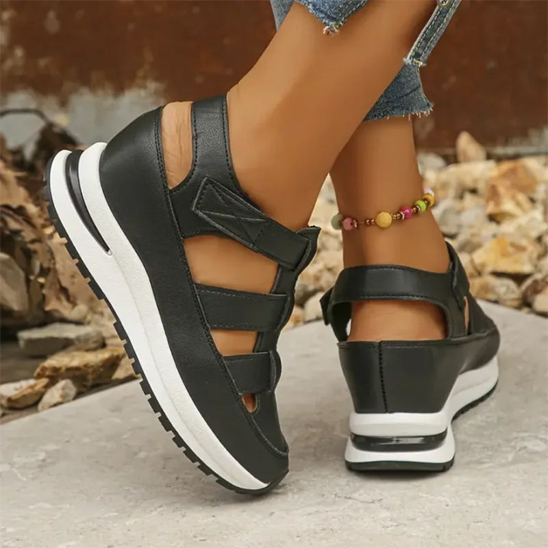 Tinsley | Chunky Platform Sneakers with Cushioned Support and Adjustable Straps