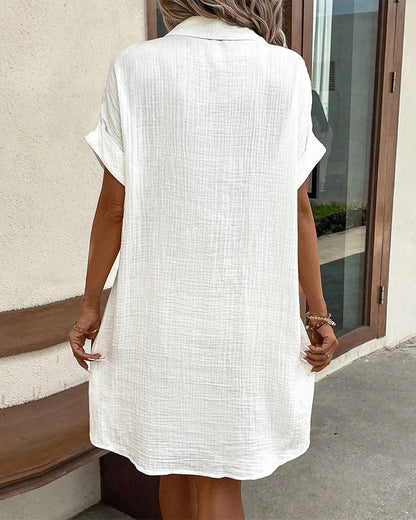 Melissa | Airy Loose Casual Work Dress for All-Day Comfort