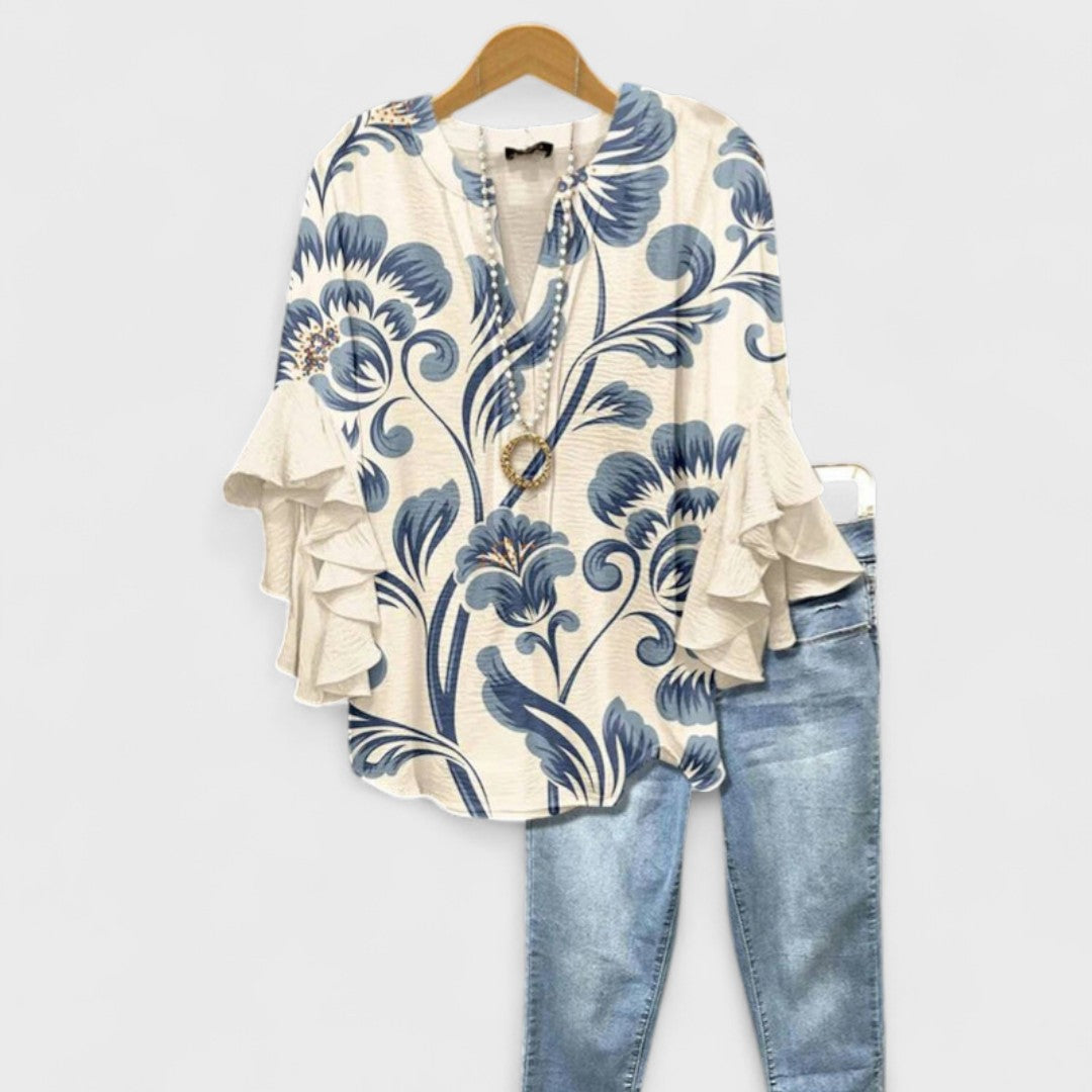 Aria | Effortless Lightweight Blouse with Relaxed Everyday Fit