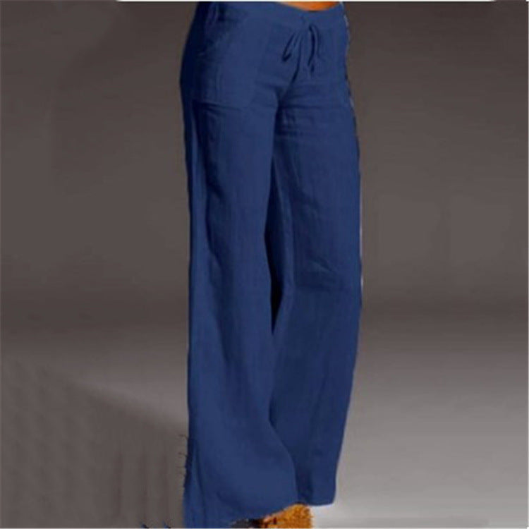 Alana | Breezy Relaxed Fit Linen Pants for Warm-Weather