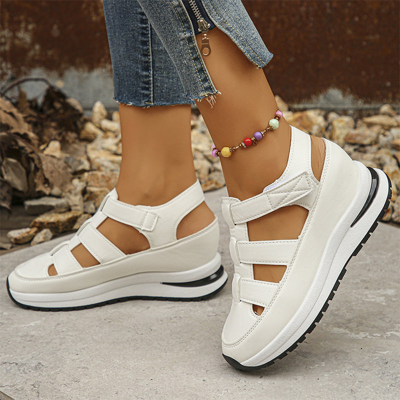 Tinsley | Chunky Platform Sneakers with Cushioned Support and Adjustable Straps