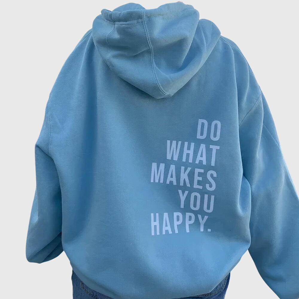 Lucy | Breathable Cozy Oversized Graphic Hoodie For Fall