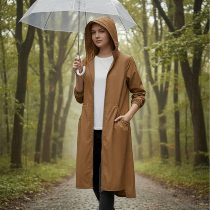 Bexley | Minimal Insulated Waterproof Rain Coat with Pockets