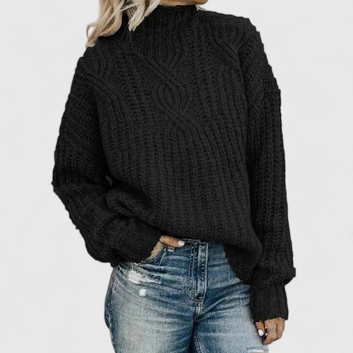 Aerynna | Cozy Cable Knit Sweater for Fall