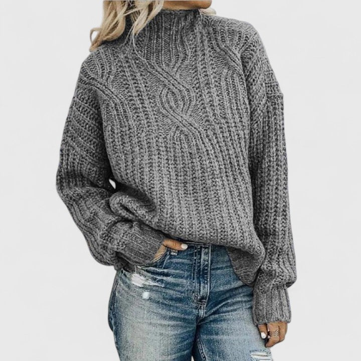 Aerynna | Cozy Cable Knit Sweater for Fall