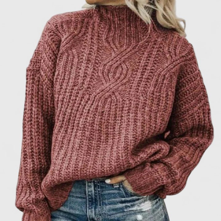 Aerynna | Cozy Cable Knit Sweater for Fall