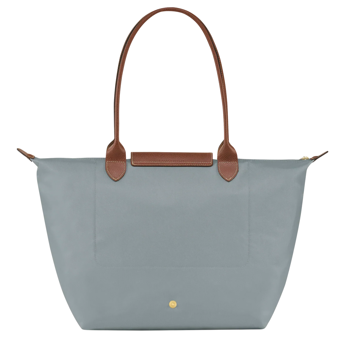 PENELOPE | STEEL FOLDABLE LEATHER-TRIMMED TOTE