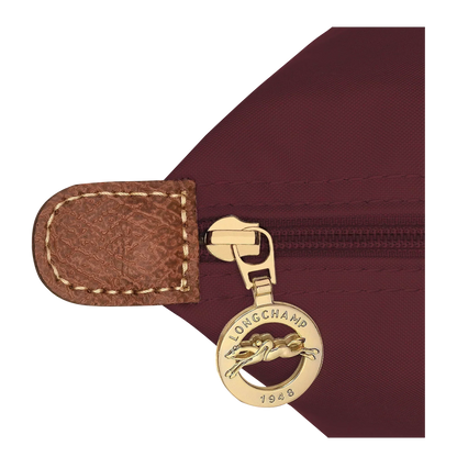 PENELOPE | LARGE LE PLIAGE TOTE IN RICH BURGUNDY