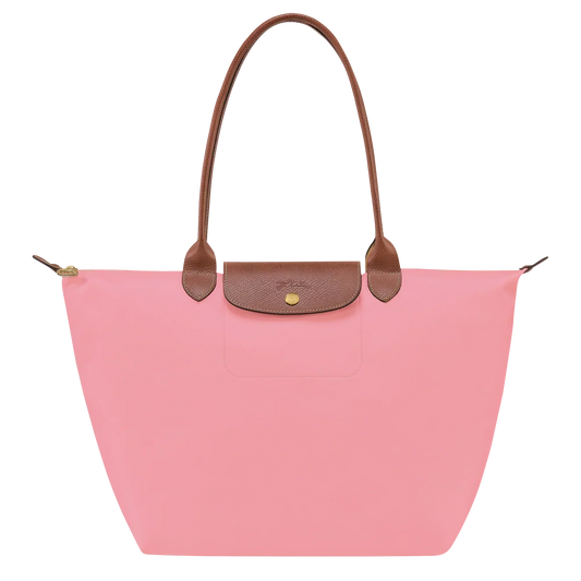 PENELOPE | LARGE FOLDABLE NYLON TOTE BAG IN MARSHMALLOW