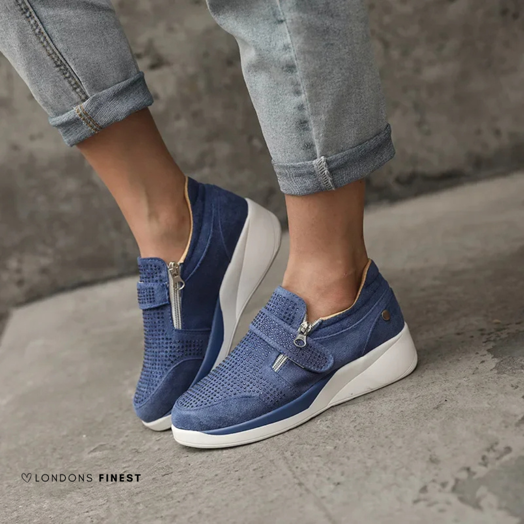 Brenna | Comfortable Walking Shoes with Memory Foam and Arch Support