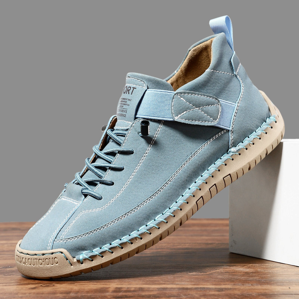 Evelyn | Comfortable Stylish Slip-On Leather Sneakers with Support