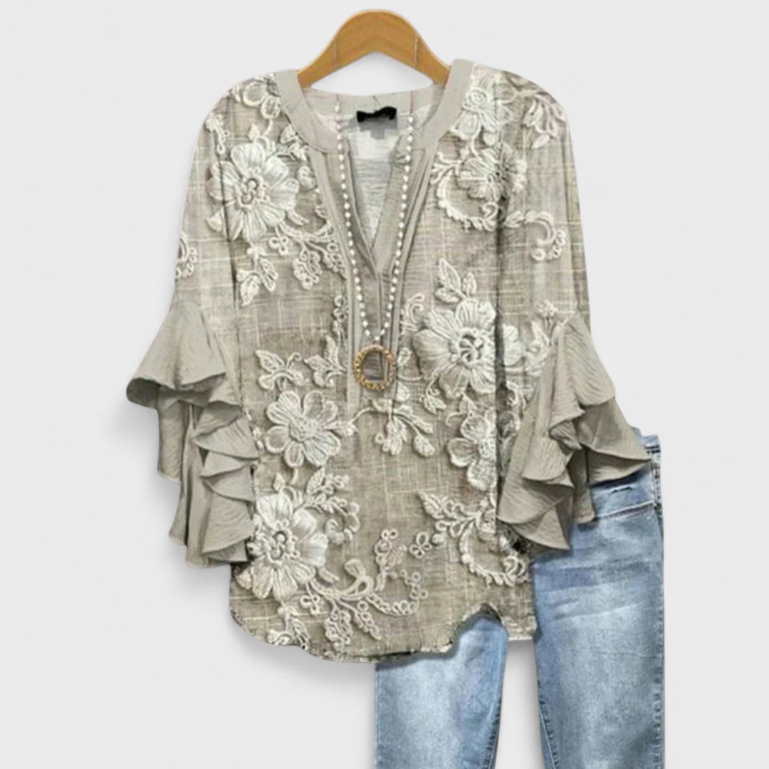 Aria | Effortless Lightweight Blouse with Relaxed Everyday Fit