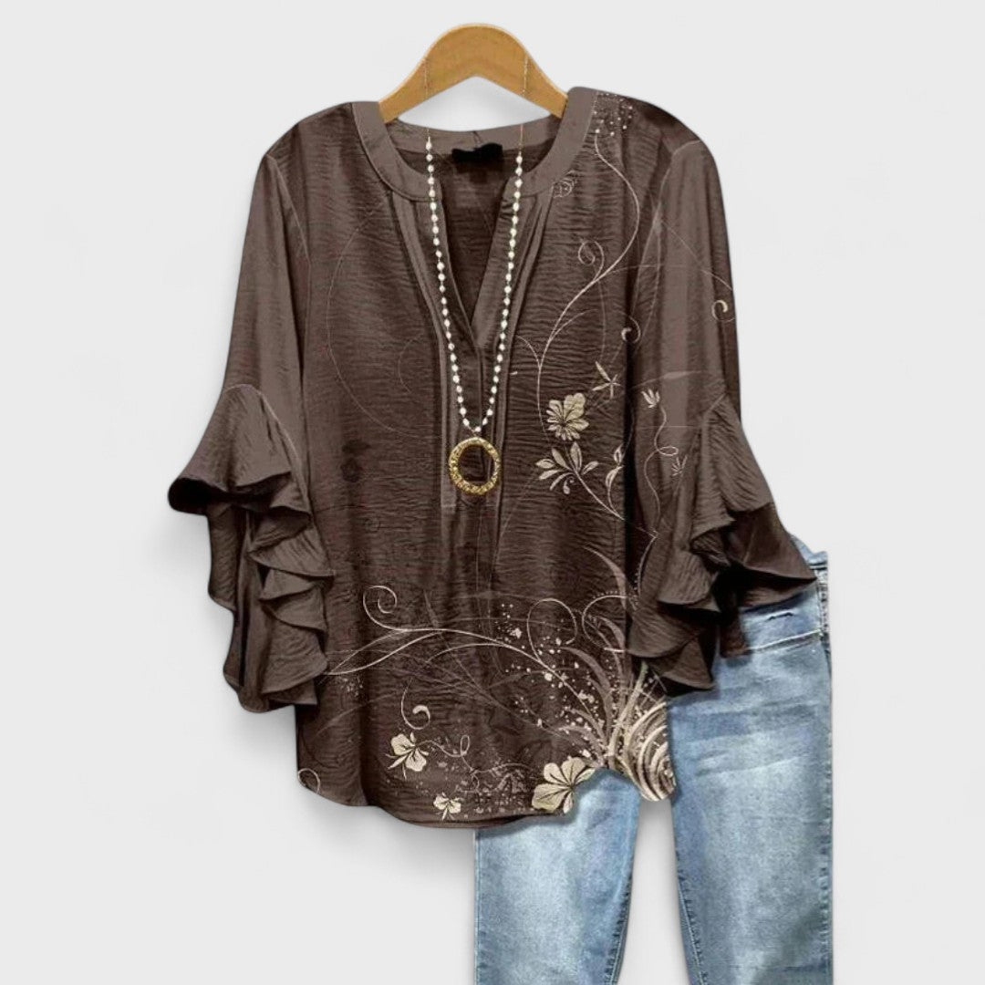 Aria | Effortless Lightweight Blouse with Relaxed Everyday Fit