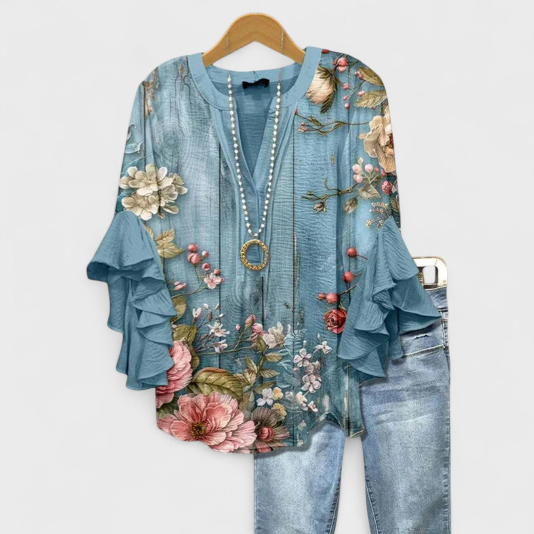 Aria | Effortless Lightweight Blouse with Relaxed Everyday Fit