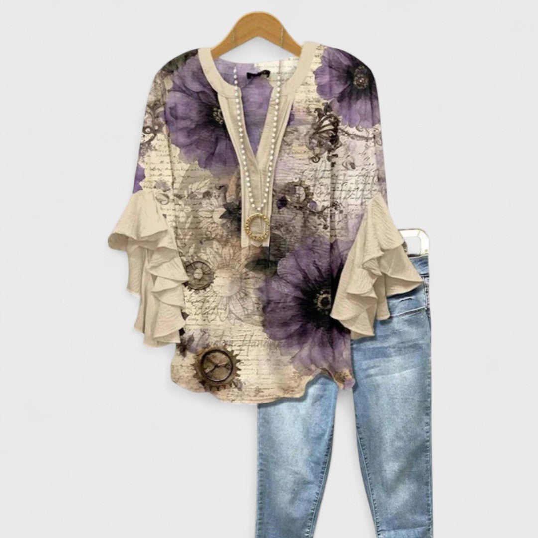 Aria | Effortless Lightweight Blouse with Relaxed Everyday Fit