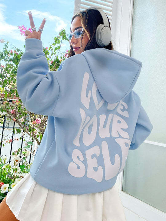 Eleanor | Cozy Relaxed Hoodie with Drawstring Hood and Kangaroo Pocket