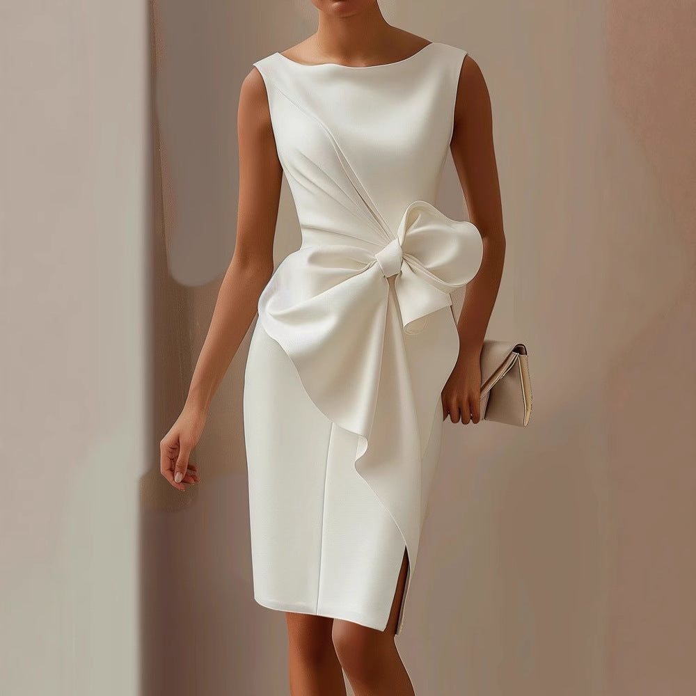 Adelina | Elegant Sleeveless Wedding Guest Dress for Women