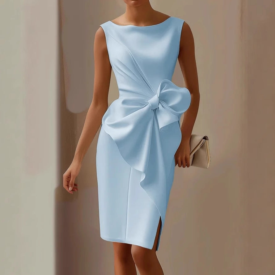 Adelina | Elegant Sleeveless Wedding Guest Dress for Women