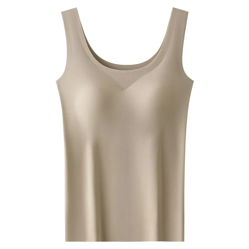 Jay | Elegant Seamless Built-In Bralette Tank Top