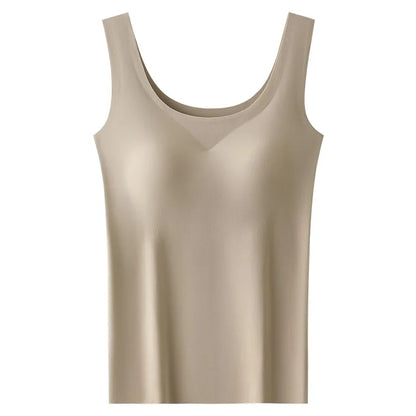 Jay | Elegant Seamless Built-In Bralette Tank Top