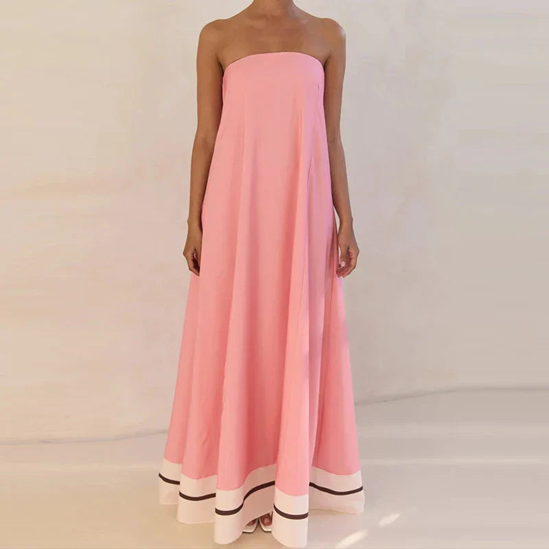 Zarina | Sleeveless Elegant Evening Party Maxi Dress for Women