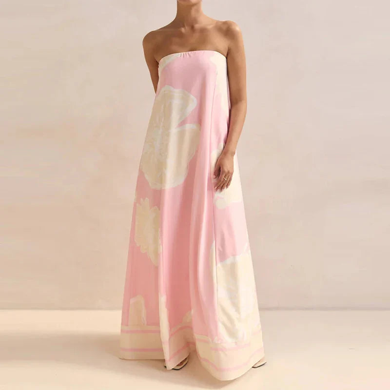 Zarina | Sleeveless Elegant Evening Party Maxi Dress for Women