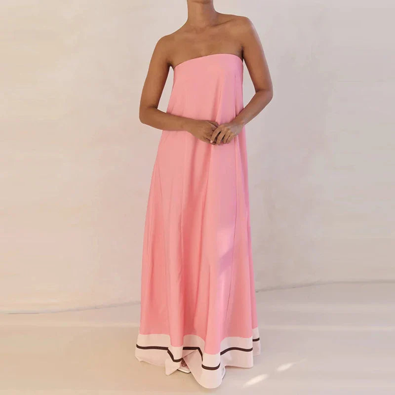 Zarina | Sleeveless Elegant Evening Party Maxi Dress for Women