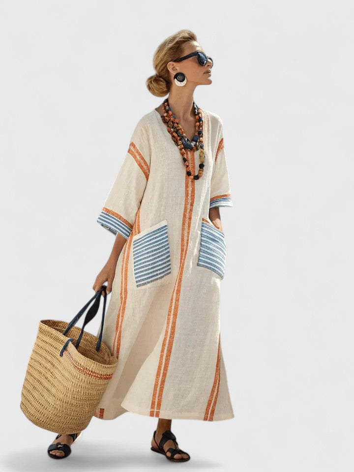 Amelia | Elegant Comfortable Maxi Dress for Summer Time