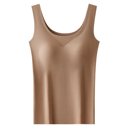Jay | Elegant Seamless Built-In Bralette Tank Top
