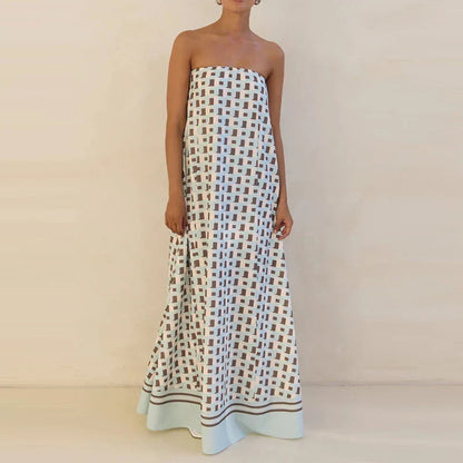Zarina | Sleeveless Elegant Evening Party Maxi Dress for Women