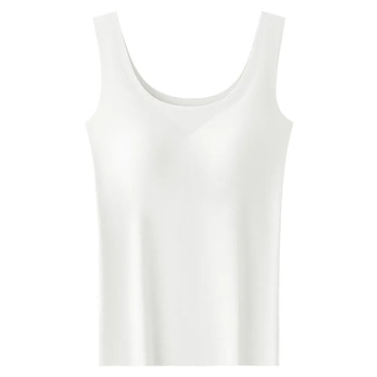 Jay | Elegant Seamless Built-In Bralette Tank Top