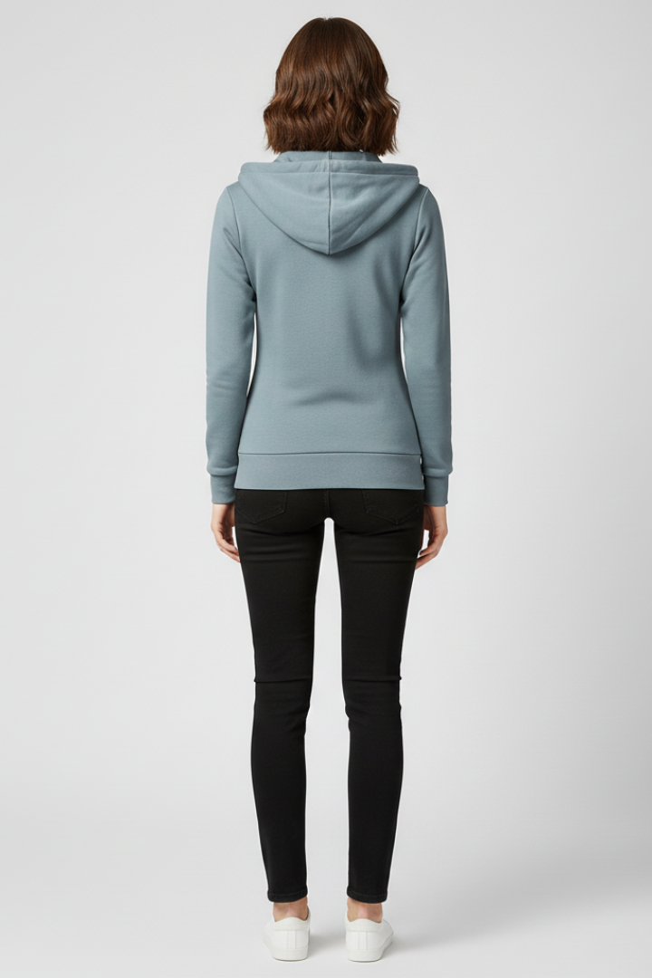 Gracy | Cozy Zip Up Hoodie with Kangaroo Pockets