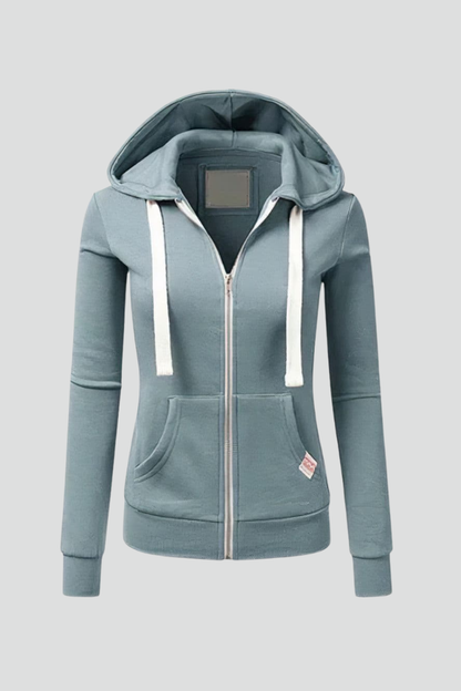 Gracy | Cozy Zip Up Hoodie with Kangaroo Pockets