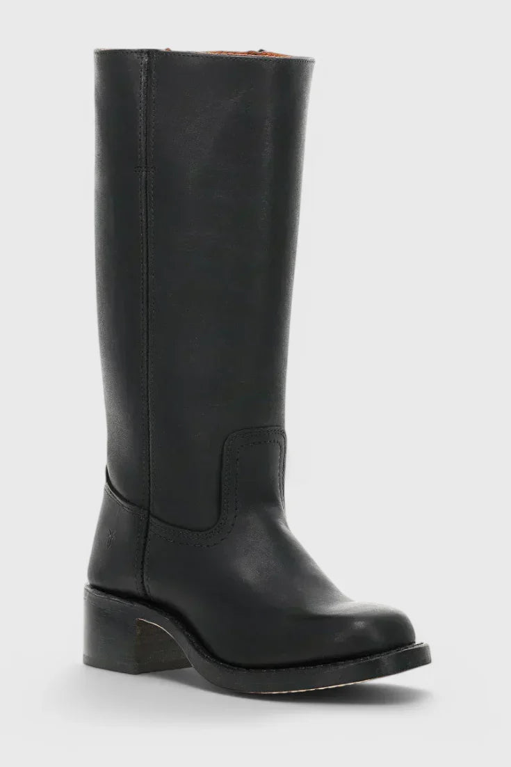 Anastasia | Vintage Knee High Heeled Boots