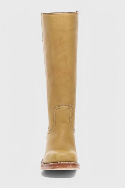Anastasia | Vintage Knee High Heeled Boots
