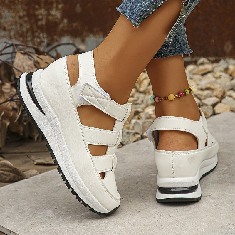 Tinsley | Chunky Platform Sneakers with Cushioned Support and Adjustable Straps