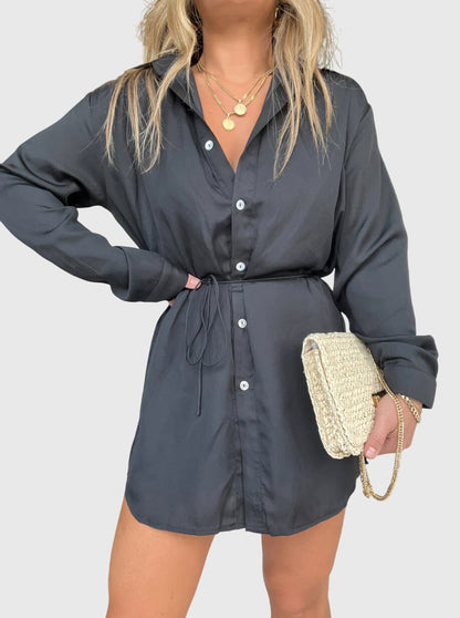 Nova | Elegant Effortless Romper Dress with Built-In Dressy Shorts