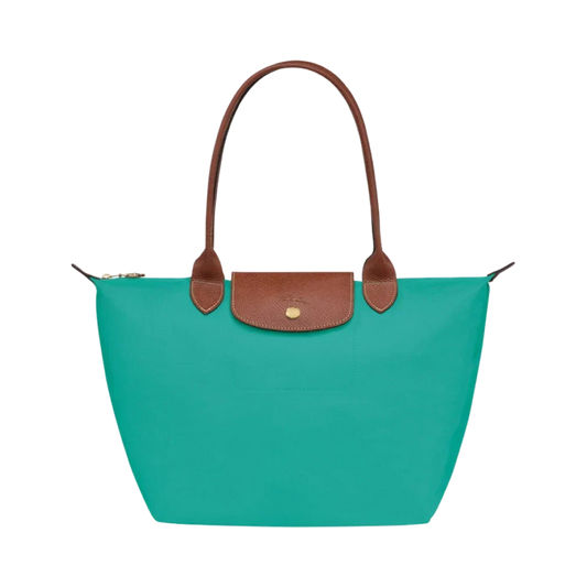PENELOPE | LARGE TURQUOISE FOLDABLE TOTE BAG