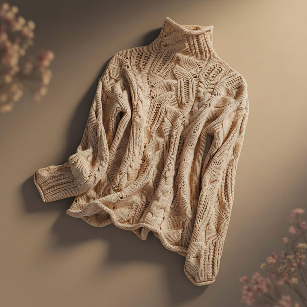 Nora | Cozy Merino Knit Wool Blend Sweater