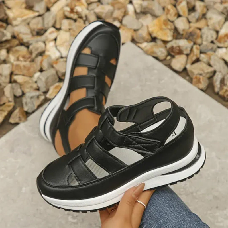 Tinsley | Chunky Platform Sneakers with Cushioned Support and Adjustable Straps