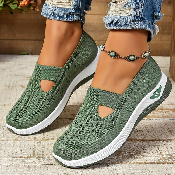 Presley | Cheeky Lightweight Slip-On Walking Shoes with Breathable Fit