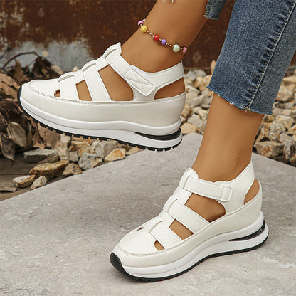 Tinsley | Chunky Platform Sneakers with Cushioned Support and Adjustable Straps