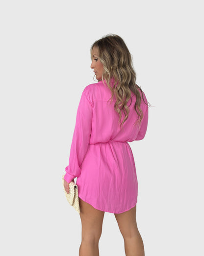 Nova | Elegant Effortless Romper Dress with Built-In Dressy Shorts